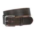 thumbnail image 1 of 1 3/4" (45 mm) Cowhide Vintage Retro Distressed Solid Leather Belt, 1 of 3