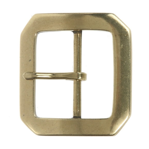 1 3/4" (45 mm) Nickel Free Center Bar Single Prong Octagon Belt Buckle