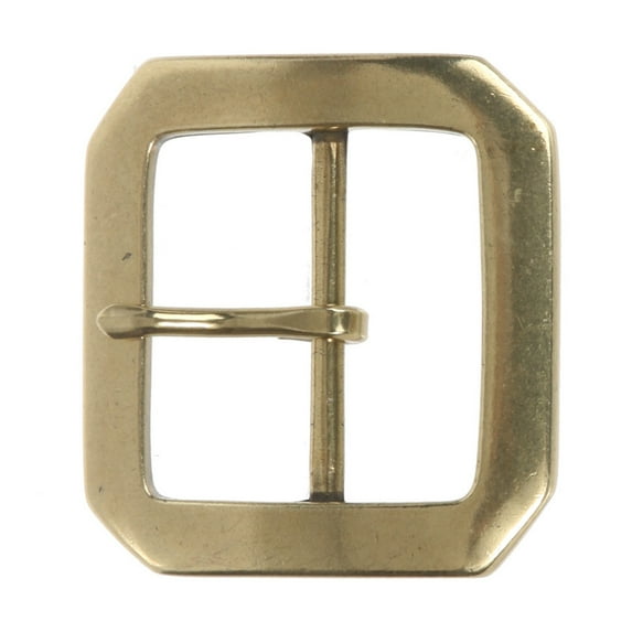 1 3/4" (45 mm) Nickel Free Center Bar Single Prong Octagon Belt Buckle