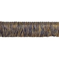 thumbnail image 1 of 1 3/4" (4cm) Baroque Collection Decorative Brush Fringe Trim # 0175BB,, Navy Beige Blue #5817 (Navy Blue, Royal Blue, Golden Beige) Sold By The Yard (36"/3 ft/0.9m), 1 of 1