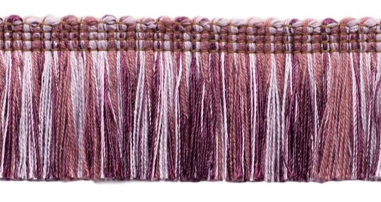 DecoPro Cordone Decorativo 25 Metri – Tramezzo In Rayon E Cotone Color English Toffee (Diametro 6mm, Noblesse Collection)