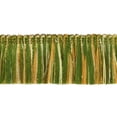thumbnail image 1 of 1 3/4" (4cm) Long Noblesse Collection Beautiful Brush Fringe Trim # 0175HB,, Olive Garden Green (Color# 010) Sold By The Yard (36"/3 ft/0.9m), 1 of 1