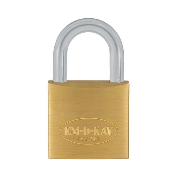 1-3/4 Body 1 Shackle Solid Brass Padlock - Keyed 507