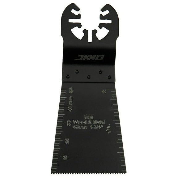 1 3/4 Inch Bi-Metal Oscillating Saw Blades – Universal Oscillating Tool Fitment for Wood, Metal, Drywall, & PVC – Single Pack