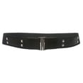 thumbnail image 1 of 1 3/4" Ladies High Waist Studded Fashion Stretch Belt, 1 of 1