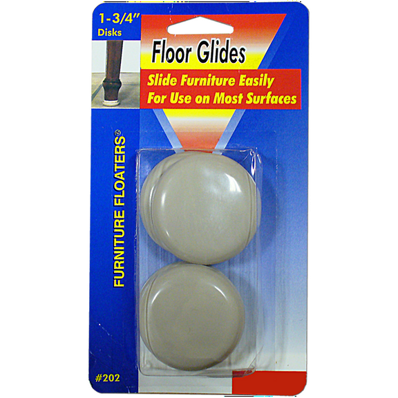 1 3/4" Round Floor Glides
