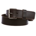 thumbnail image 1 of 1 3/4" Snap on Classic Vintage Cowhide Thick Leather Casual Jean Belt, 1 of 3