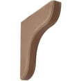 thumbnail image 1 of 1 3/4"W x 10 1/2"D x 10 1/2"H Eaton Wood Vintage Decor Bracket, Weathered Brown, 1 of 6