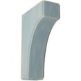 thumbnail image 1 of 1 3/4"W x 4"D x 6"H Clarksville Wood Vintage Decor Bracket, Driftwood Blue, 1 of 6