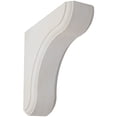 thumbnail image 1 of 1 3/4"W x 5 1/2"D x 5 1/2"H Eaton Wood Vintage Decor Bracket, Chalk Dust White, 1 of 6