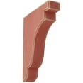thumbnail image 1 of 1 3/4"W x 7 1/4"D x 9 1/2"H Bedford Wood Vintage Decor Bracket, Salvage Red, 1 of 6