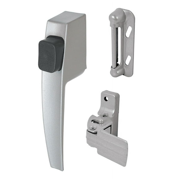 1-3/4 in. Diecast Construction, Aluminum Color, Storm Door Latch