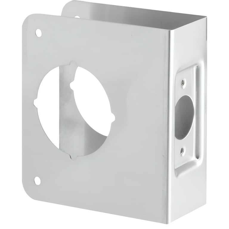 2-3/8 in. x 1-3/4 in. Solid Brass Door Reinforcer 2-3/8 in. x 1-3/4 in. Solid Brass Door Reinforcer
