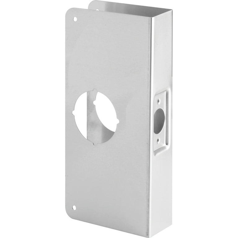 2-3/8 in. x 1-3/8 in. Solid Brass Door Reinforcer