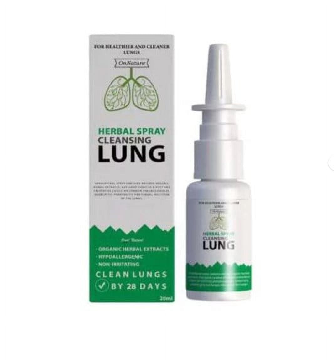 1-5x Breath Detox Herbal Lung Cleansing Spray-30ml