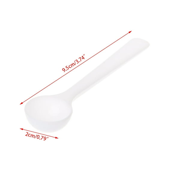 Milk Powder Measuring Spoon Grade Long Handle Nontoxic Reusable for No Toxic Coffee Powder Teaspoon