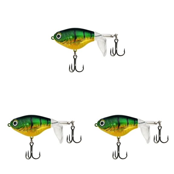 1/3/5/8/10Pcs 3.1 Inch Realistic Bait for Lake Boat Saltwater Trout - Inshore Pond Freshwater River Fishing, Topwater Surface Fishing Bait - For Various Water Conditions