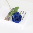 thumbnail image 1 of 1/3/5Pcs Artificial Flowers Bouquet Red Silk Fake Rose Flower for Wedding Home Table Decoration Christmas Valentine's Day Gifts, 1 of 6