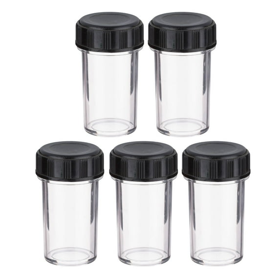 1/3/5pcs Protective Container for Biological Microscope Objective Lens Storage