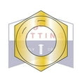 thumbnail image 1 of 1 3/8-12 Finished Hex Nuts | Grade 8 | Fine Thread | Steel | Zinc Yellow (Quantity: 50), 1 of 3