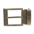 thumbnail image 1 of 1 3/8 Inch (35 mm) Nickel Free Brass, Silver or Gold Clamp Belt Buckle, 1 of 3