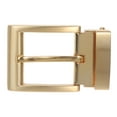 thumbnail image 1 of 1 3/8 Inch (35 mm) Nickel Free Brass, Silver or Gold Clamp Belt Buckle, 1 of 3