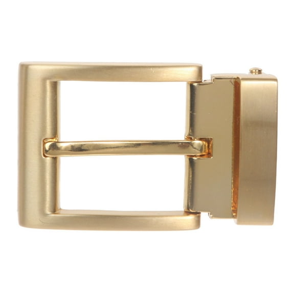 1 3/8 Inch (35 mm) Nickel Free Brass, Silver or Gold Clamp Belt Buckle