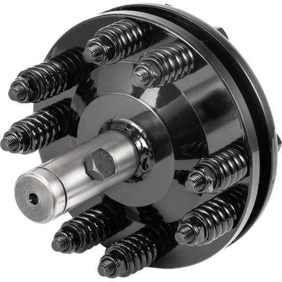 1 3/8" PTO Slip clutches, Adjustable Carburized Steel Friction clutches for Rotary Cutter/Brush Hog/Tractor, Black