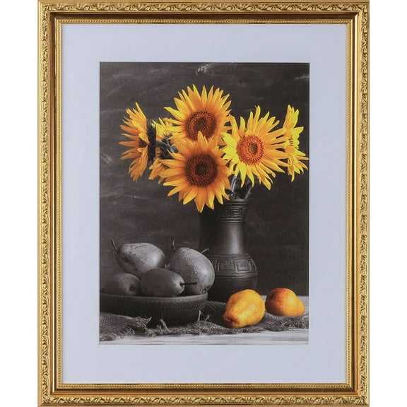 1-3/8" Polystyrene French Country Classic Picture Frame - by WholesaleArtsFrames-com 18x24 601 Series - Antique Gold - Made In USA