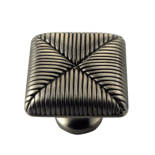 MNG 10711 1 3/8" Seat Cushion Knob - Satin Antique Nickel