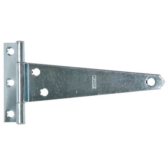 Tee Hinge, Steel, 1 in Leaf W x 2 15/16 in Leaf H, zinc plated