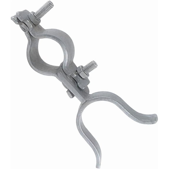 1-3/8" x 1-3/8"Chain Link Gate Latch, Gate Fork Latch Fence Latches with Padlock Hole, Galvanized Fence Fork Latch, Farm Fence Gate Latches for Fence Gate, Kennels and Runs