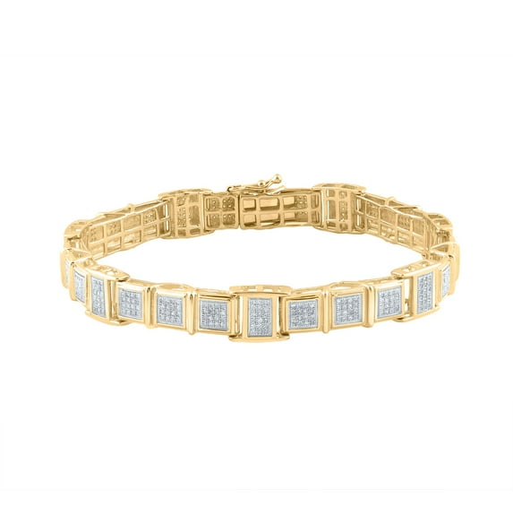 1 3/8CT-DIA MICRO-PAVE BRACELET