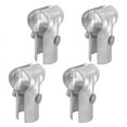 thumbnail image 1 of 1-3/8In X 1-3/8In End Rail T Clamp, Galvanized Steel Chain Link Fence T Clamp, End Rail Clamp for 1-3/8In OD Pipe 4 Pack, 1 of 6