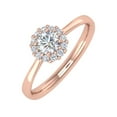 thumbnail image 1 of 1/3 Carat Diamond Engagement Ring in 14K Rose Gold (Ring Size : 5.5), 1 of 5