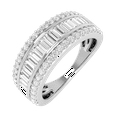 thumbnail image 1 of 1/3 Carat Halo Diamond Engagement Ring in 14K White Gold (Ring Size 9.75) (SI1-SI2 Clarity), 1 of 4