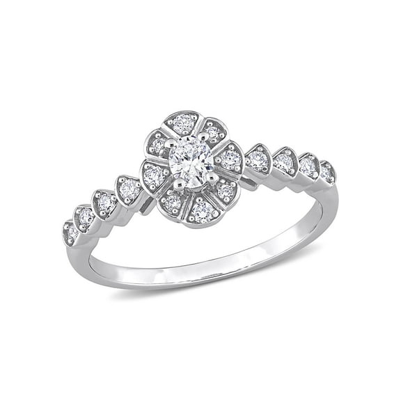 Everly Women's Diamond 14K White Gold Engagement Ring