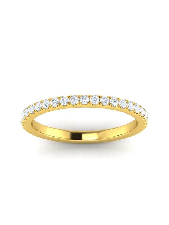 1/3 Carat TW Diamond Wedding Band in 10k Yellow Gold (G-H, I1-I2)