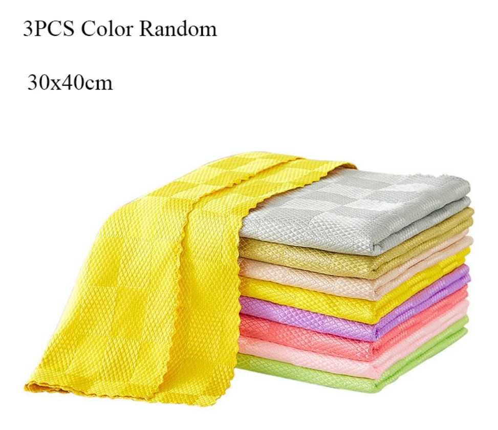 1/3 Cloths To Clean Fish Scales Without Leaving Traces