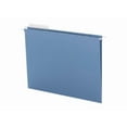 thumbnail image 1 of 1/3 Cut Tab Letter Size Colored Hanging Folders - Blue (25/Box), 1 of 5