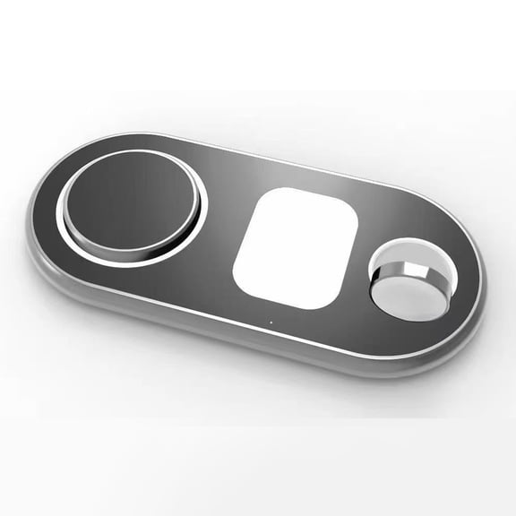 1 3 In 1 Charging Station Foldable Magnetic Wireless Charging Stand Adjustable Phone Charging Holder
