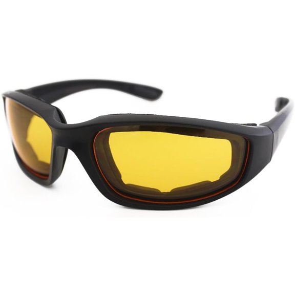 1/3 Pair Motorcycle Riding Glasses Padding Goggles UV Protection Dustproof Windproof Motorcycle Sunglasses for Outdoor Actives