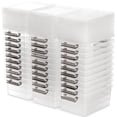 thumbnail image 1 of 1.3 Qt 30 Packs Small StorBPlastic Container Stackable Box With Lids For Organizing r White, 1 of 6