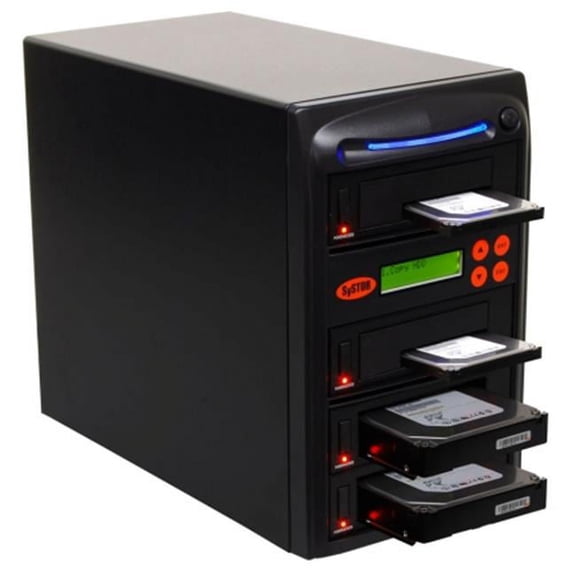 1:3 SATA 2.5'' & 3.5'' Dual Port/Hot Swap Hard Disk Drive / Solid State Drive (HDD/SSD) Duplicator/Sanitizer - (90MB/sec)