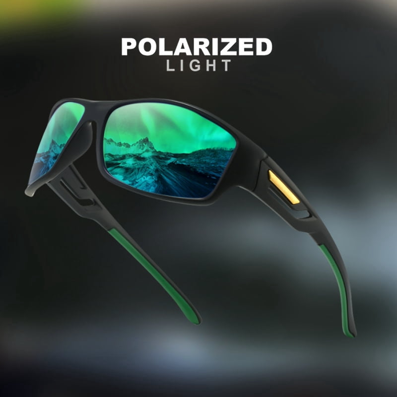 1/3 Sports Polarized Sunglasses Camouflage Wraparound Frame  display picture 3