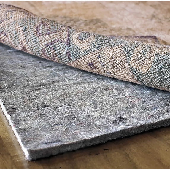 1/3" Thick Premium Non-slip Reduce Noise Carpet Mat - Grey 10' x 19' 12' x 15' Rectangle