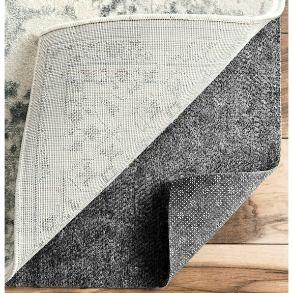 1/3" Thick Premium Non-slip Reduce Noise Carpet Mat Rug Pad for Hardwood Floor