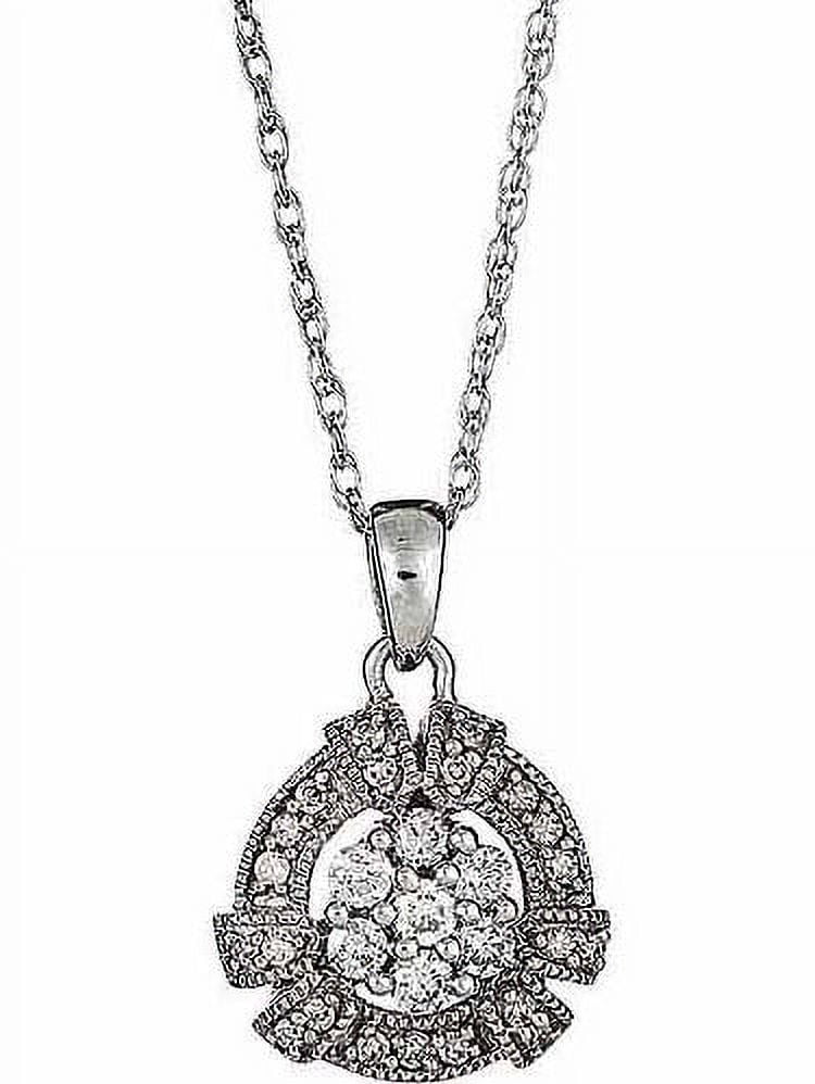 1/3-carat T.w. Round White Diamond 14-ca