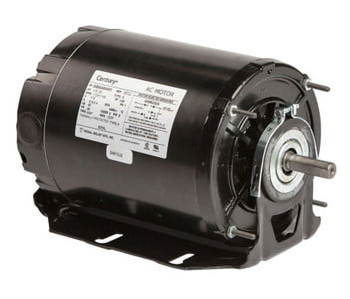 1/3 hp 1725 RPM 2-SPD 48 Frame 115V Belt Drive Blower Motor Ball Brg Century # 925AL