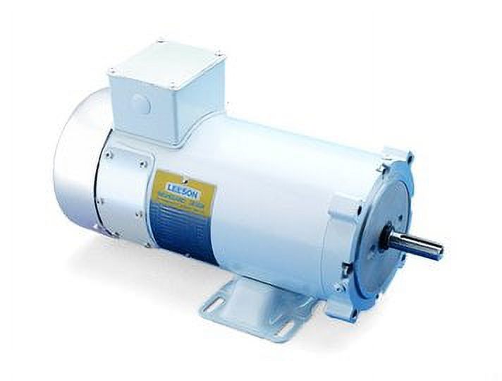 1/3 hp 1750 RPM 56C TENV Frame 90V DC Wash Down Duty Leeson Electric Motor # 108424 - image 1 of 1